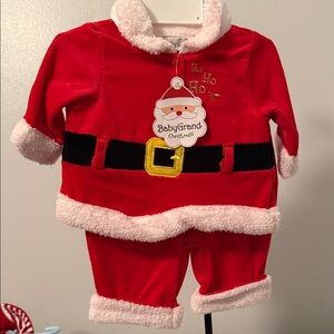 Vintage Baby Grand Santa Outfit with Belt